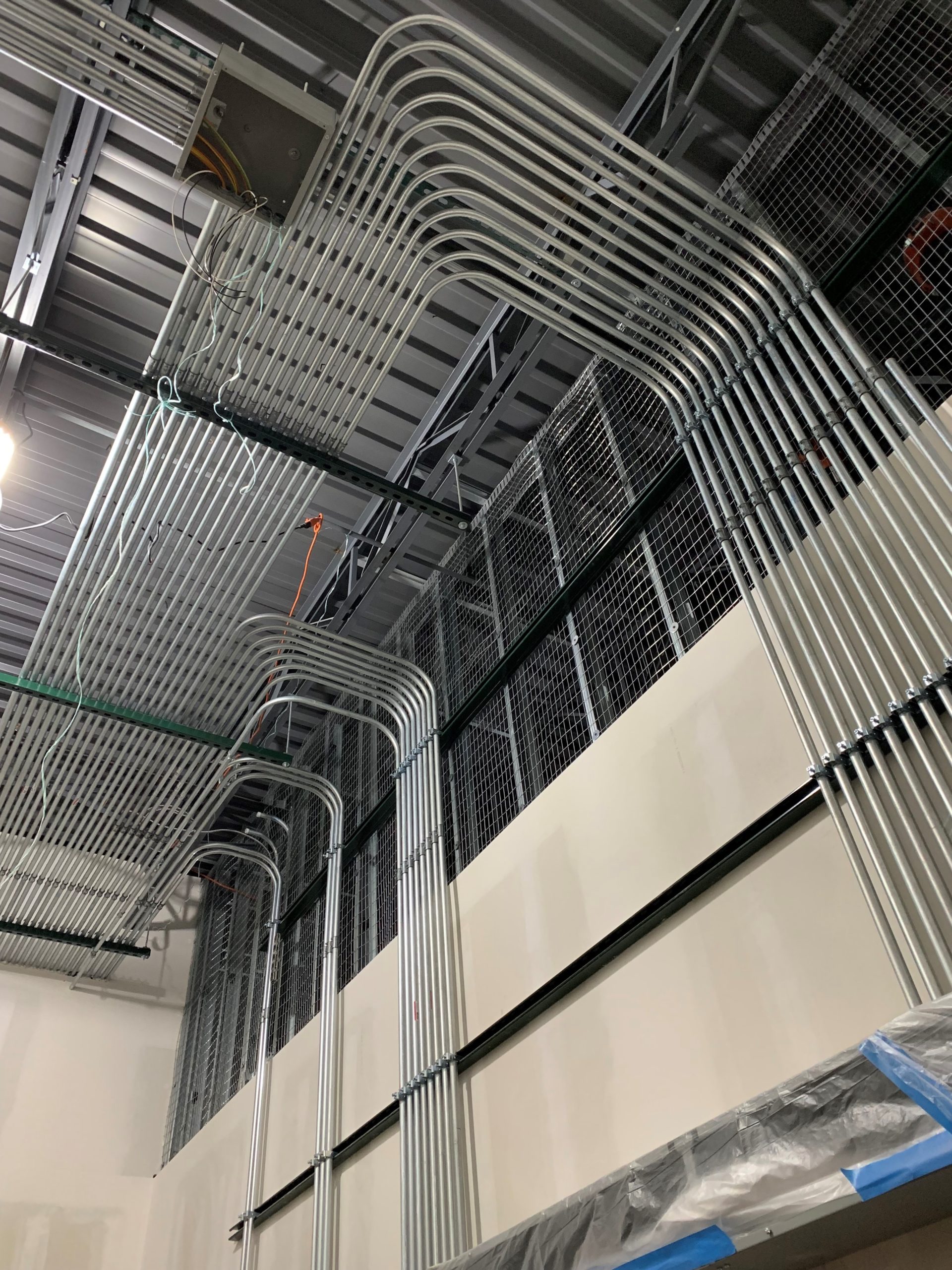 Our Work Conduit Racks Akron Electric Company
