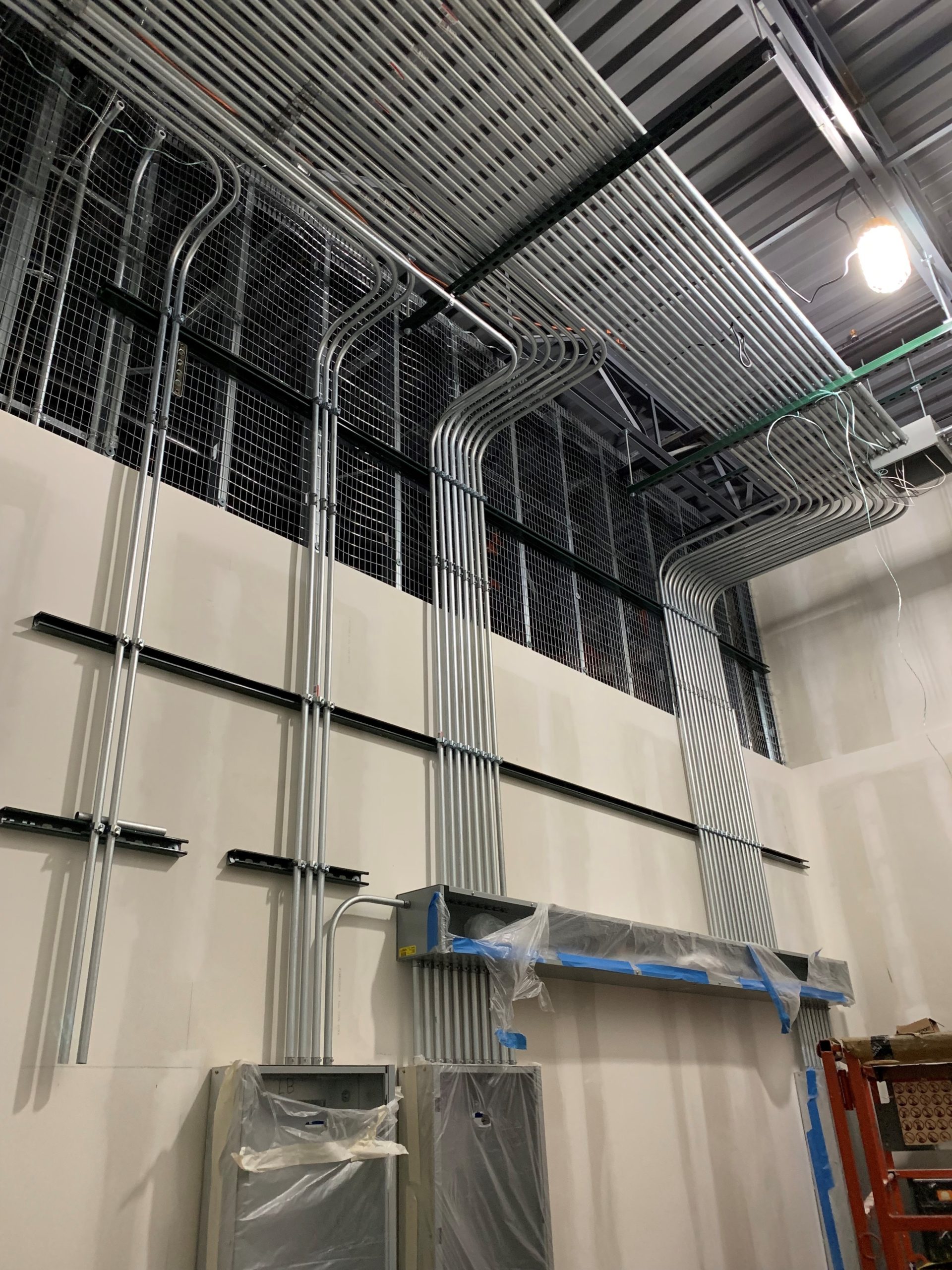 Our Work Conduit Racks Akron Electric Company